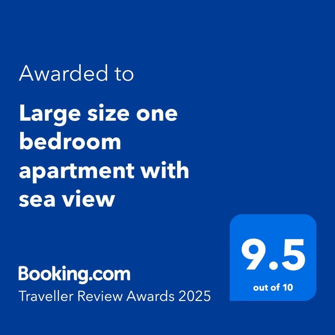 Large Size One Bedroom Apartment With Sea View Abu Dhabi Exteriör bild